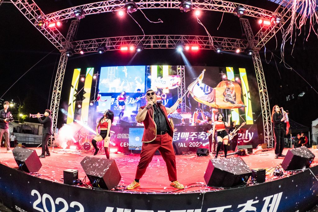 센텀 맥주축제 풀밴드